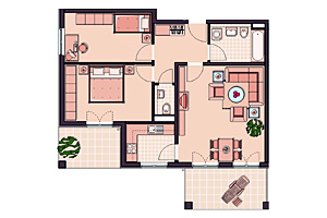 3-Zimmer-Wohnung